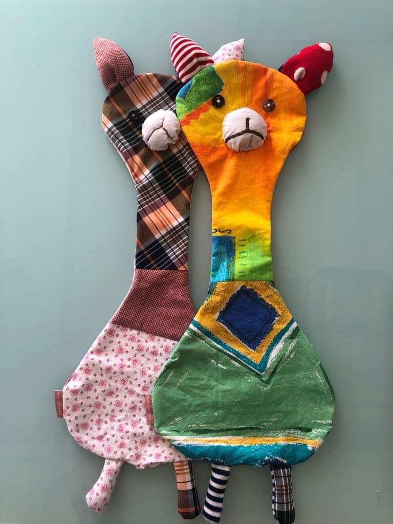 des peluches rembourrées à la laine d'alpaga